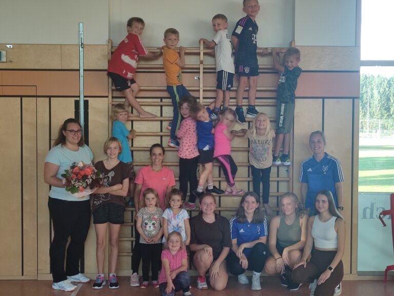 Kinderturnen letzte Stunde mit Tanja
