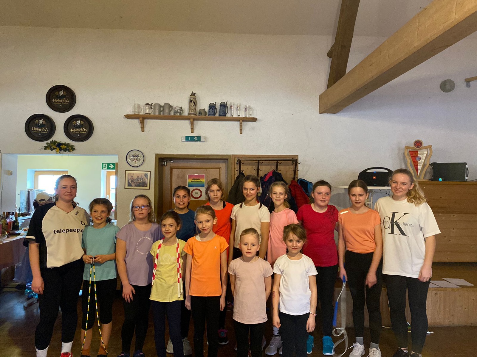 Kinderfasching mit Rope Skipping Auftritt