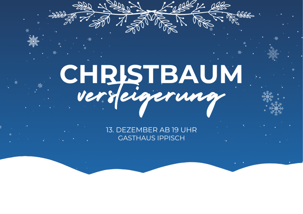 Christbaumversteigerung 2025