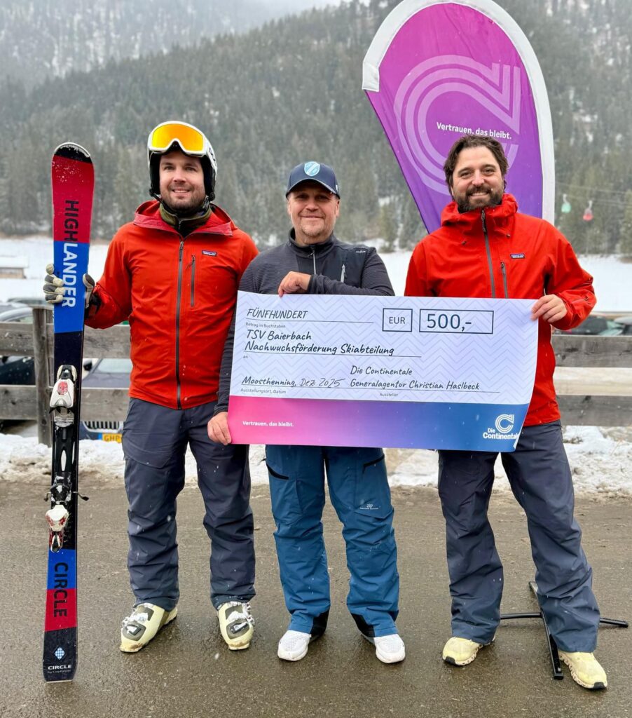 Spende für Skiabteilung